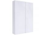 Prześcieradło bawełniane bez gumki silver 220x210 cm białe